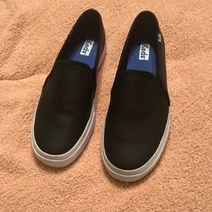 Keds Black Double Decker Slip-On Sneaker